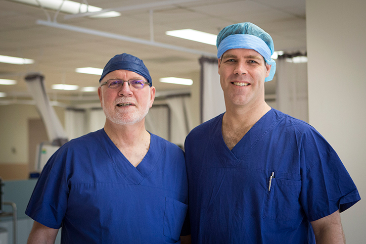 Dr Bruce Thyer and Dr Matt Thyer